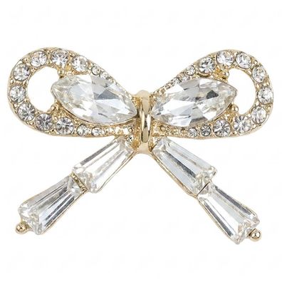 Pin Bow 04 gold