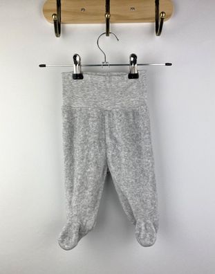 Patinio Babyhose Gr. 50 Grau Nicki Stramplerhose Fußhose Wie Neu