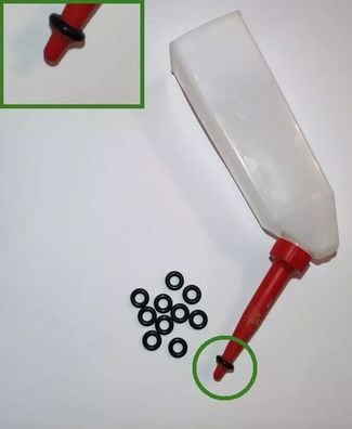 Ersatzdichtring Nullring O-Ring MEM Injektionstrichter Trockene Wand Trichter