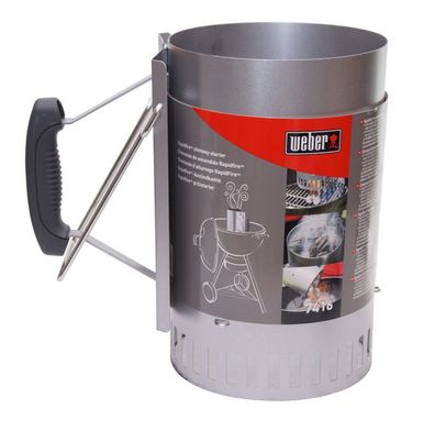 Original Weber Anzündkamin Rapidfire 7416 Kohleanzünder Grillkohleanzünder groß