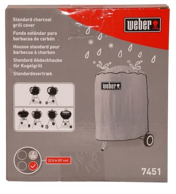 Weber Abdeckhaube für Ø 57cm Abdeckung Regenschutz Grillabdeckung 7451 Grill
