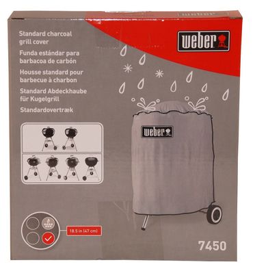 Weber Schutzhülle für Ø 47cm Schutz Grillabdeckung Grillhaube Grill Kugelgrill