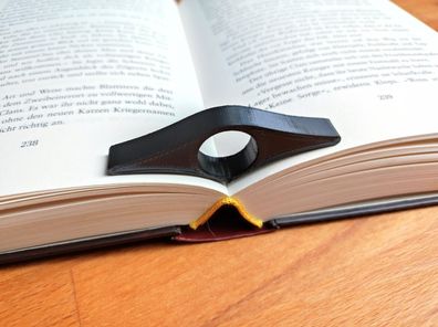 Seitenhalter für Bücher Lesedaumen Buchseitenhalter Halter Seitenspreizer Buch