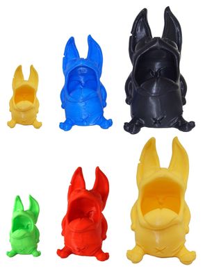 Fadenfresser Fadenmonster Monster Tischmülleimer Deko nähen 20cm 15cm 10cm
