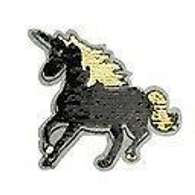 Wendepailletten Aufnäher Einhorn Pferd Applikation Patch Pailletten 18x18cm