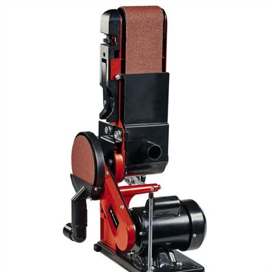 Stand-Band-Tellerschleifer TC-US 380 (rot/schwarz, 300 Watt)
