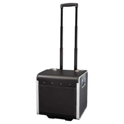 Alassio Aktenkoffer Perugia Transportkoffer Dokumente Lederimitat schwarz 45049