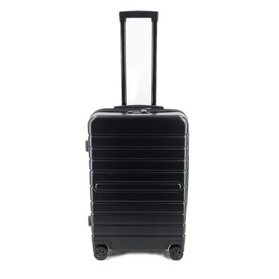 JSA Reisetrolley mittel Hartschalenkoffer Gepäckrollenkoffer RABS schwarz 45612
