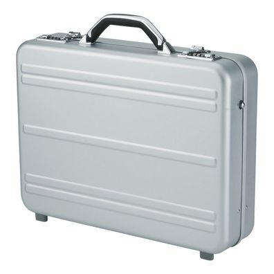 Alumaxx Laptop-Attachékoffer Mercato Aktenkoffer Aluminium silber (45188)