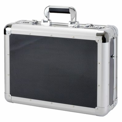 Alumaxx Laptop-Attachékoffer C-1 Dokumentenkoffer Aluminium silber-carbon 45140