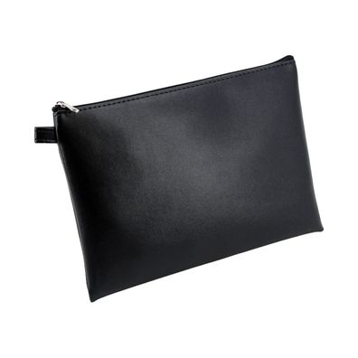 Alassio Bank-Utensilientasche Banktasche Lederimitat schwarz (42231)