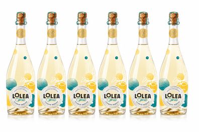 Lolea Citrus Spritz Set 6x 0,75 L (8% Vol) - Mediterraner Aperitif mit Zitrusfr