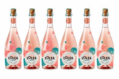 Lolea Floral Spritz Set 6x 0,75 L (8% Vol) - Floraler Aperitif mit Blütennoten