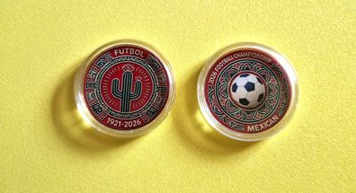 Fussballer Medaille 2026/Mexico/ Souvenir Medaille/Sammler Medaille Fussba(FB1706262)