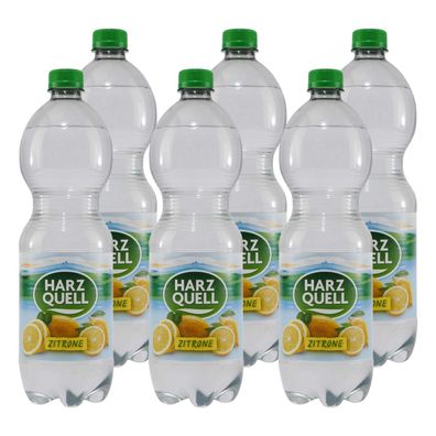 Harzquell Zitronen Limonade (12 x 1,0L) EINWEG