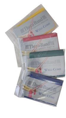 Thera-Band® 2,5m BLAU im PE Beutel mit Anleitung