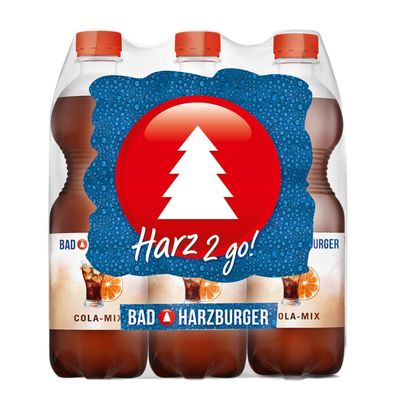 Bad Harzburger Cola-Mix (6 x 0,5L) EINWEG