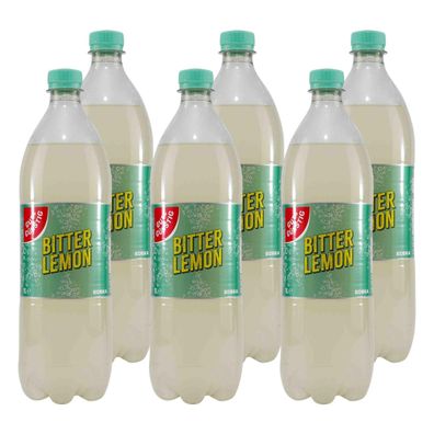 Gut & Günstig Bitter Lemon (6 x 1,0L) EINWEG