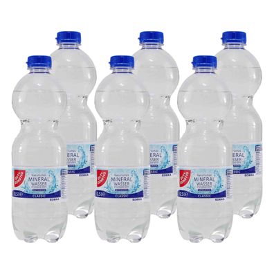 Gut & Günstig Mineralwasser -Classic- (9 x 0,5L) EINWEG
