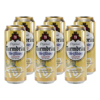 Turmbräu Weißbier Naturtrüb (24 x 0,5L) EINWEG
