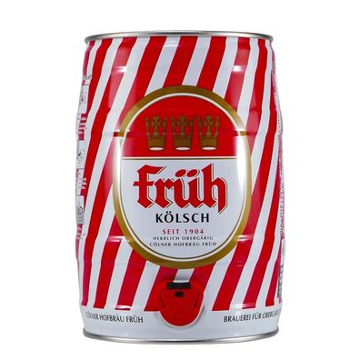 Cölner Hofbräu Früh Kölsch Bierfass 5,0L EINWEG