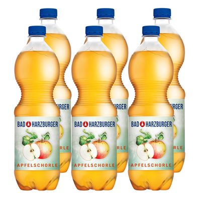 Bad Harzburger Apfelschorle (12 x 1,0L) EINWEG