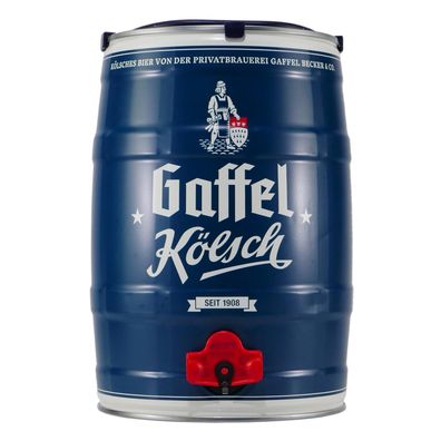 Gaffel Kölsch Bierfass 5,0L EINWEG