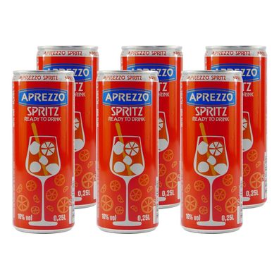 Aprezzo Spritz (12 x 0,25L) EINWEG
