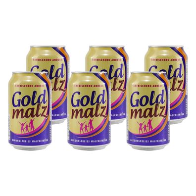 Goldmalz Alkoholfreies Malzgetränk (24 x 0,33L) EINWEG