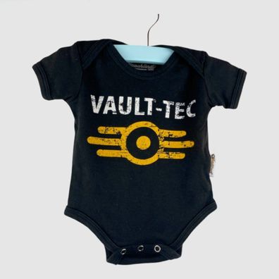 Touchlines Fallout Baby Body Gr. 56 Schwarz Vault-Tec Gamer Body TOP Zustand