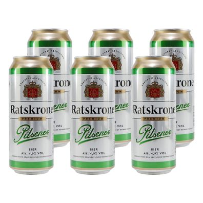 Ratskrone Pilsener (24 x 0,5L) EINWEG