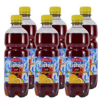 Quelly Eistee Zitrone (6 x 0,5L) EINWEG