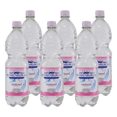 Blankenburger Mineralwasser -Naturell- (12 x 1,0L) EINWEG