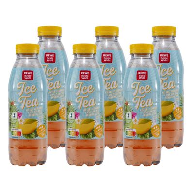 Beste Wahl Ice Tea Zitrone-Limette (6 x 0,5L) EINWEG