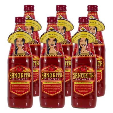 Sangrita Picante - Würztrunk Tomatensaft (12 x 0,5L) EINWEG
