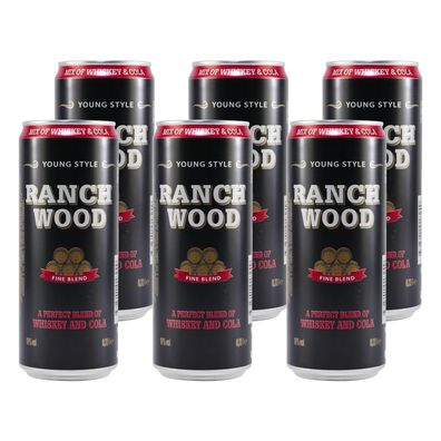 Ranch Wood Whiskey & Cola (12 x 0,33L) EINWEG