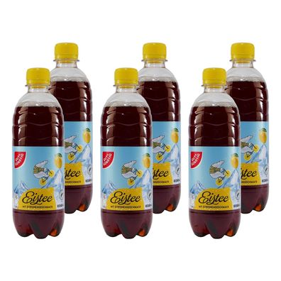Gut & Günstig Eistee Zitrone (6 x 0,5L) EINWEG