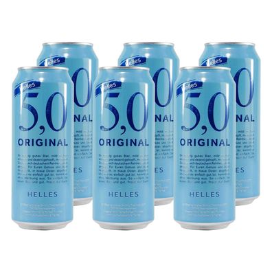 5.0 Original Helles (24 x 0,5L) EINWEG