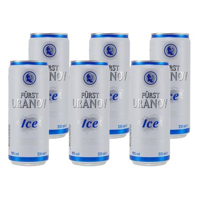 Fürst Uranov ICE Vodka (12 x 0,33L) EINWEG