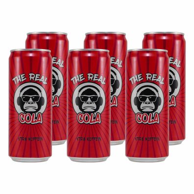 The Real Cola Extra Koffein (24 x 0,33L) EINWEG