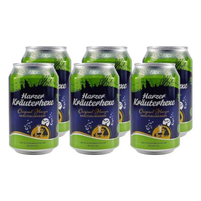 Harzer Kräuterhexe Limonade (24 x 0,33L) EINWEG