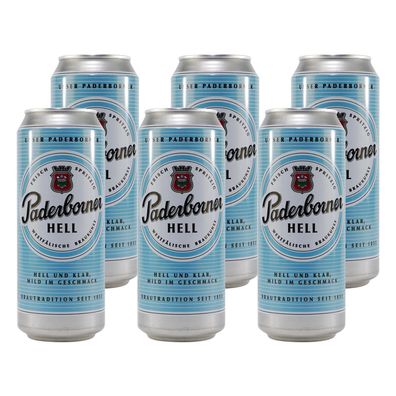 Paderborner Hell (24 x 0,5L) EINWEG