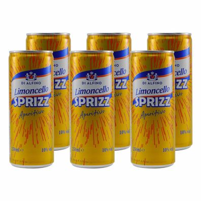 Di Alfino Limoncello Sprizz (12 x 0,25L) EINWEG