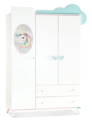 Kleiderschrank Unicorn, 3-türig