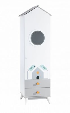 Kleiderschrank BIRD HOUSE, 1-türig