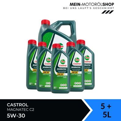 Castrol Magnatec 5W-30 C2 5 + 5 Liter