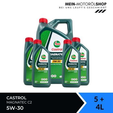 Castrol Magnatec 5W-30 C2 5 + 4 Liter