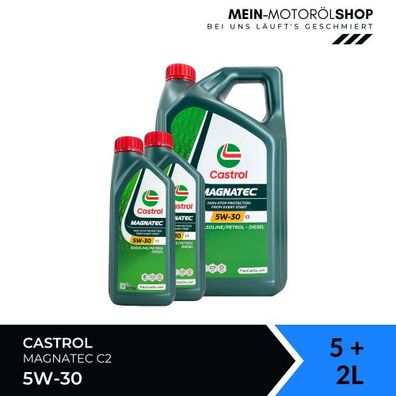 Castrol Magnatec 5W-30 C2 5 + 2 Liter