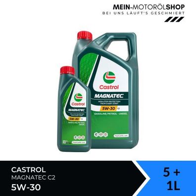 Castrol Magnatec 5W-30 C2 5 + 1 Liter
