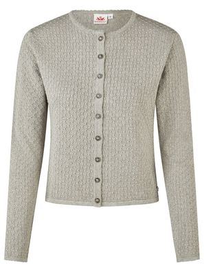 Strickjacke Hanzing silber
